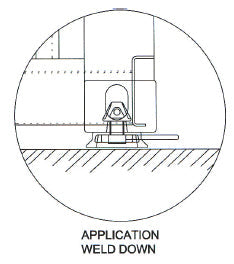 SB1470R - Deck Mount Twistlock (RH)