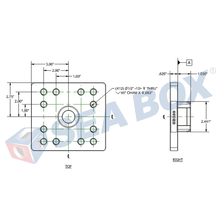 SB238 - Top Mount Twistlock