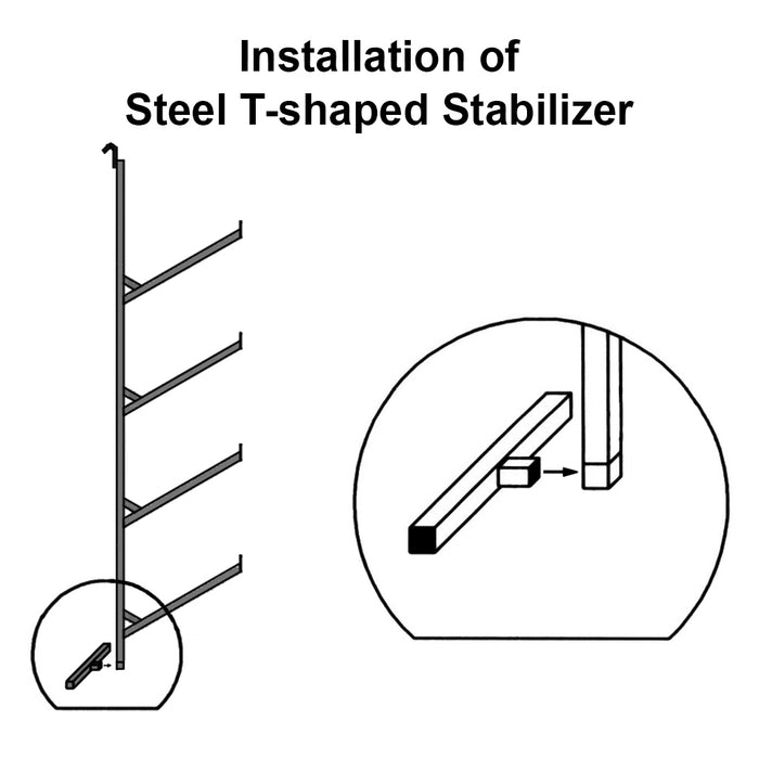 SB3000 - (Single) ConExtra Pipe Rack Bracket (3 Arm)