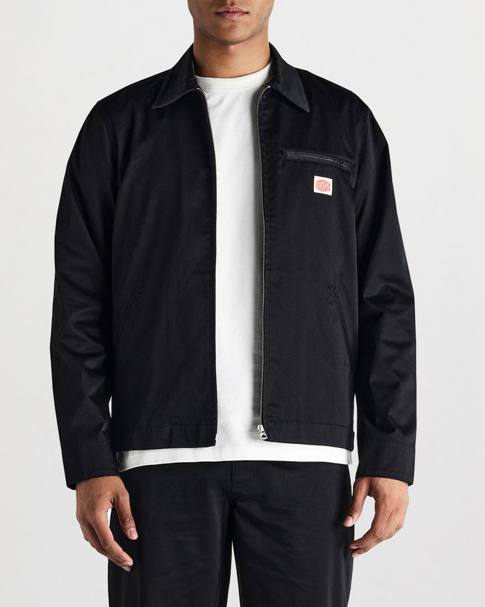 Service Work Jacket - Black, view 1|Model