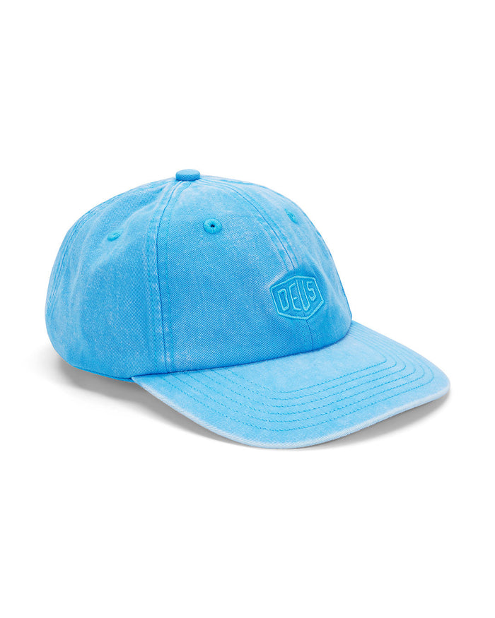 Shield Garment Dyed Dad Cap - Bonnie Blue, view 1|Flatlay