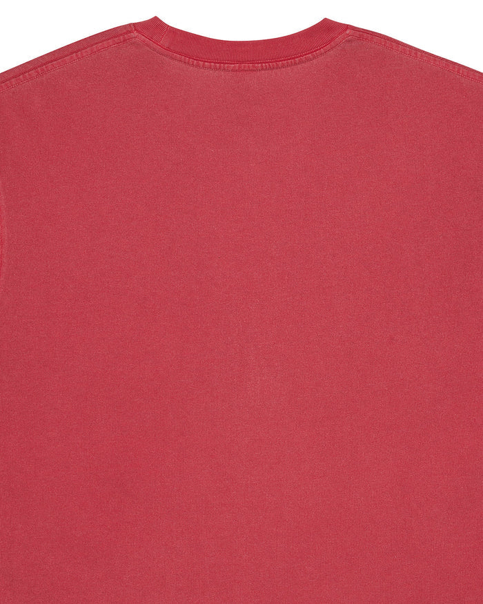 Shield Garment Dyed Tee - Lava Falls Red, view 4
