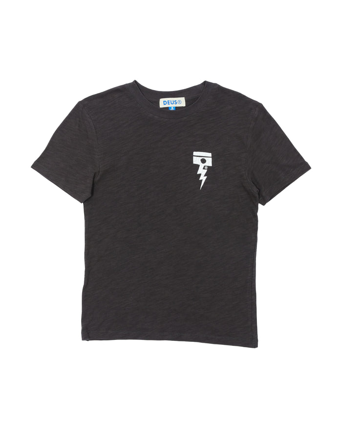 Shots Fired Tee - Anthracite, view 2|Flatlay