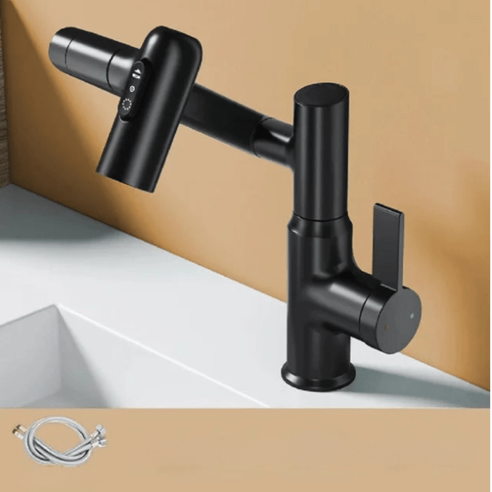 Cyfrowy Kran AquaFlowMaster z Precyzyjną Kontrolą Przepływu Wody – Nowoczesny Design 0