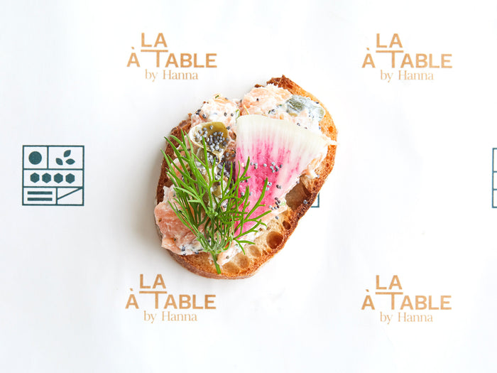 Smoked Salmon Rillette Crostini Platter