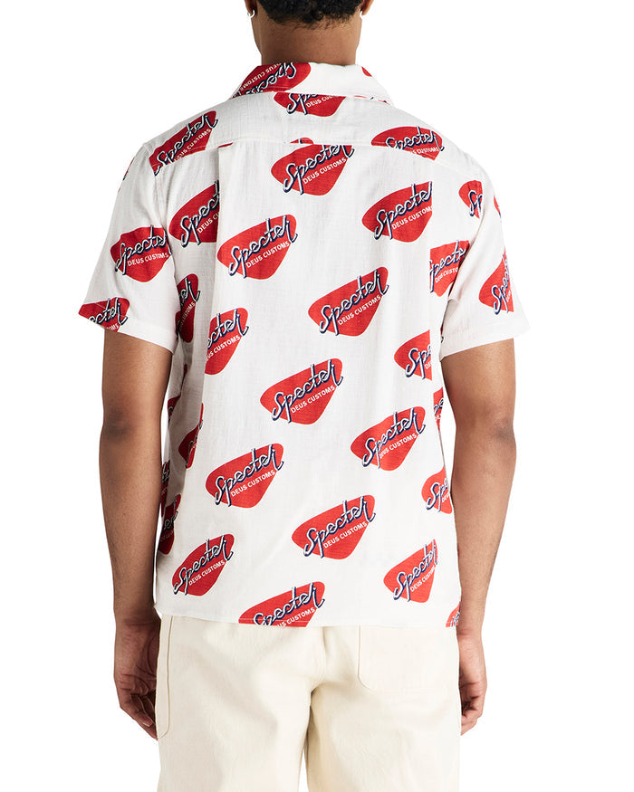 Specter Stamp Shirt - Vintage White, view 2