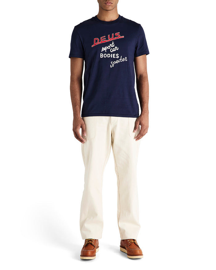 Specter Workshop Tee - Azure Navy, view 3