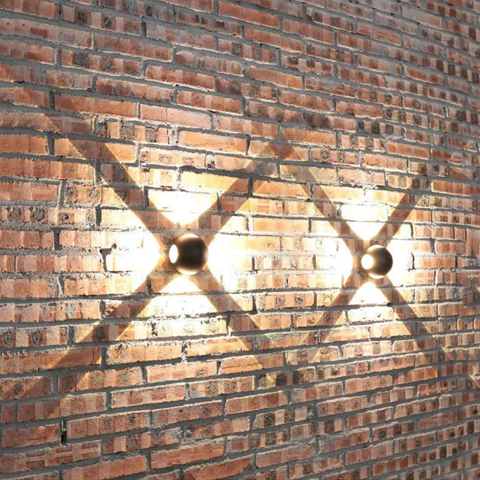 Sferyczny Kinkiet Aluminiowy z Chipem LED – Nowoczesny Kinkiet Ścienny do Salonu i Biura 2