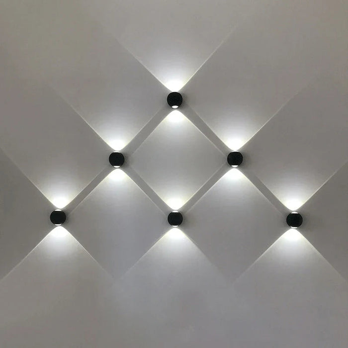 Sferyczny Kinkiet Aluminiowy z Chipem LED – Nowoczesny Kinkiet Ścienny do Salonu i Biura 5