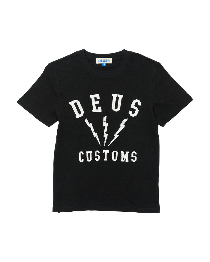 Striker Tee - Black, view 3|Flatlay