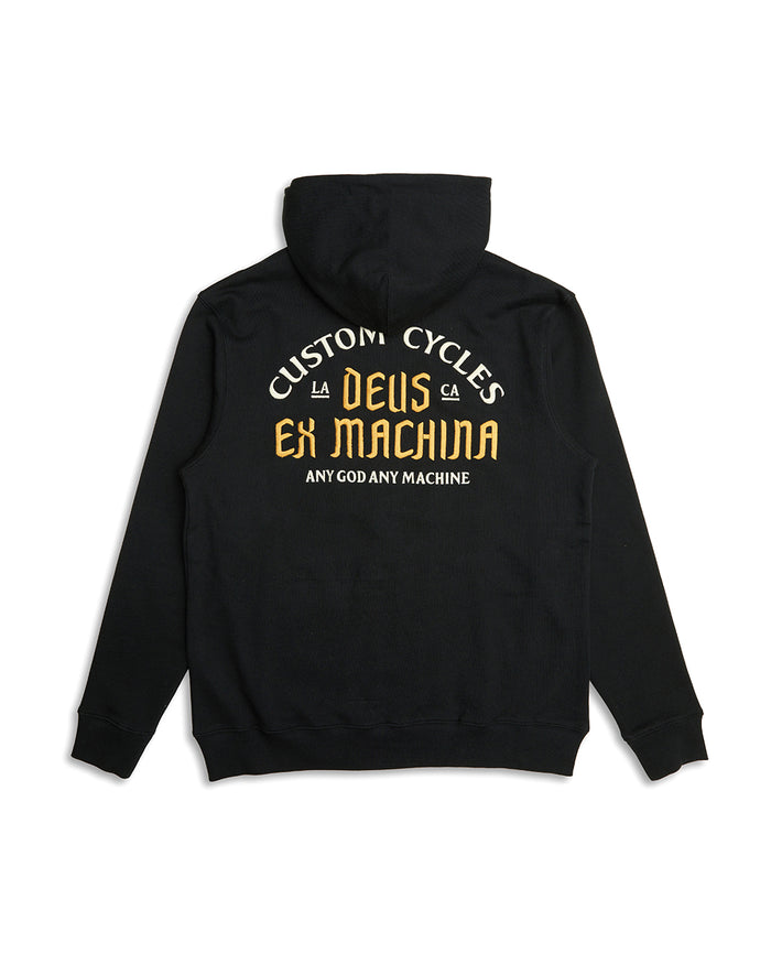 Supporter Zip Hoodie - Black, view 5|Flatlay