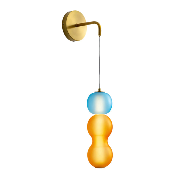 Kinkiet Ścienny Surge z Ozdobnymi Orchideami, Złota Lampa LED do Sypialni i Salonu, Wysoka Jakość, Energooszczędny 0