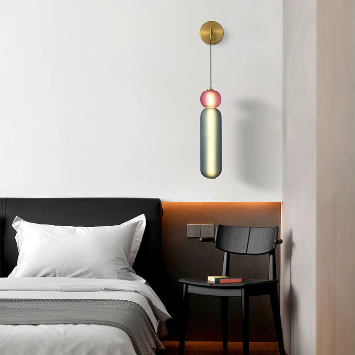 Kinkiet Ścienny Surge z Ozdobnymi Orchideami, Złota Lampa LED do Sypialni i Salonu, Wysoka Jakość, Energooszczędny 2