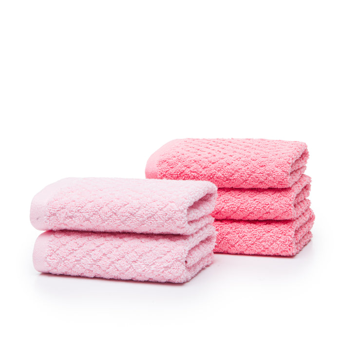 Sweethearts Kids Towel Set — True Pink