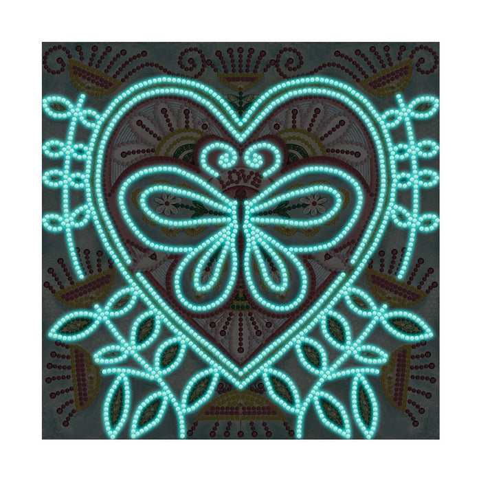 Luminous Butterfly 5D Mandela Diamond Kit