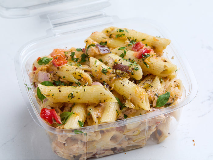 The Salmon Pasta Salad