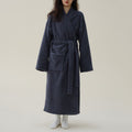 Luksusowy kimono | Gruby flanelowy szlafrok dla kobiet 0
