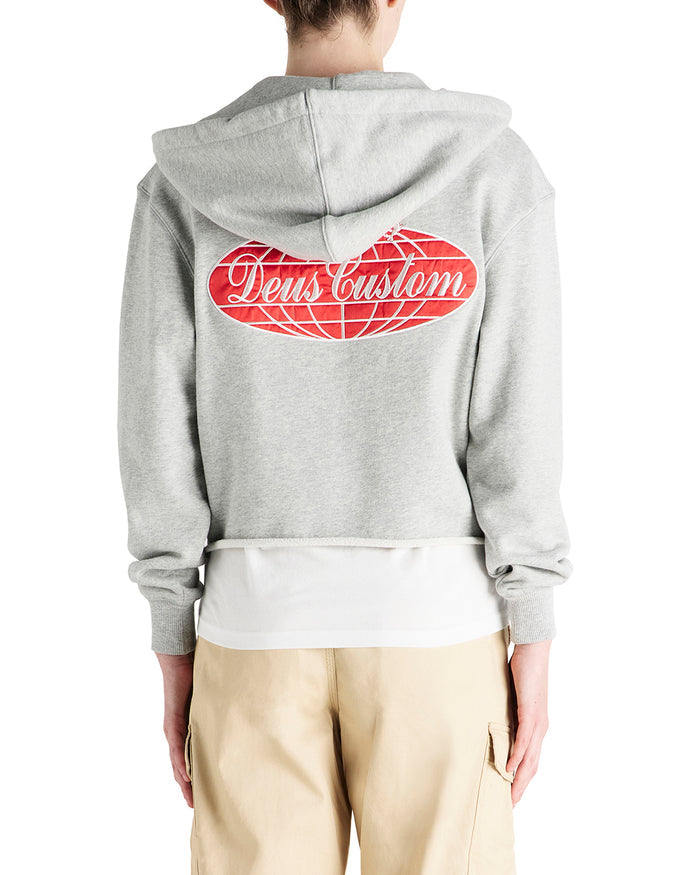 Thunder Hoodie - Grey Marle, view 2