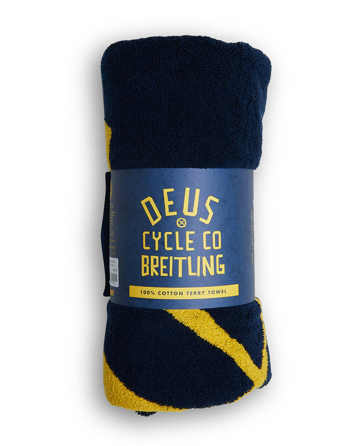 Top Time Towel - Navy, view 3|Flatlay
