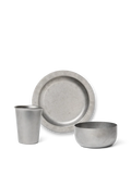 Tumbled Cup, Bowl & Plate Gift Set