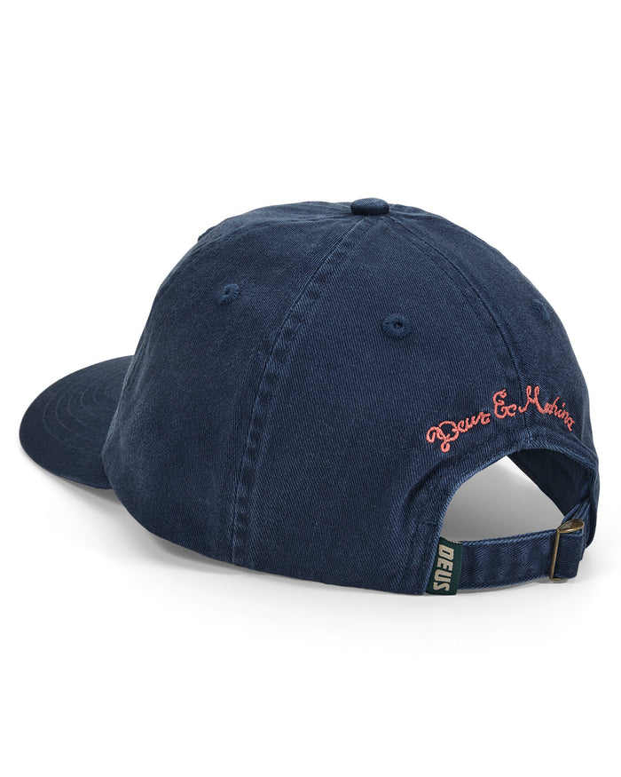 Velocity Dad Cap - Dark Denim, view 2|Model