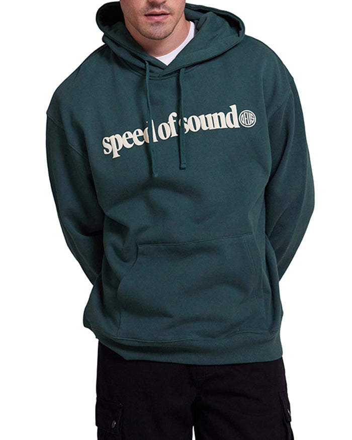 Velocity Hoodie - Work Green, view 1|Model