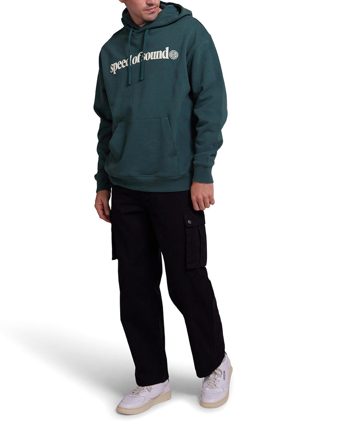 Velocity Hoodie - Work Green, view 3|Model