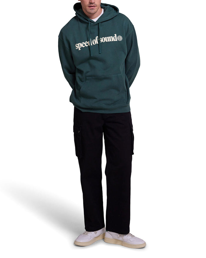 Velocity Hoodie - Work Green, view 4|Model