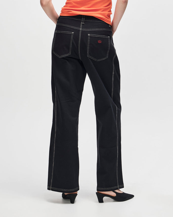 Vulkan Pant - Black, view 2|Model