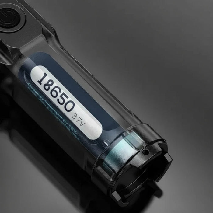 Wodoodporna Latarka LED 100 000 Lumenów, Mocna Latarka Akumulatorowa do Użytku Warsztatowego i na Zewnątrz 7