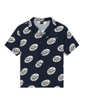 Yardage Short Sleeve Shirt - Navy, view 1|Flatlay